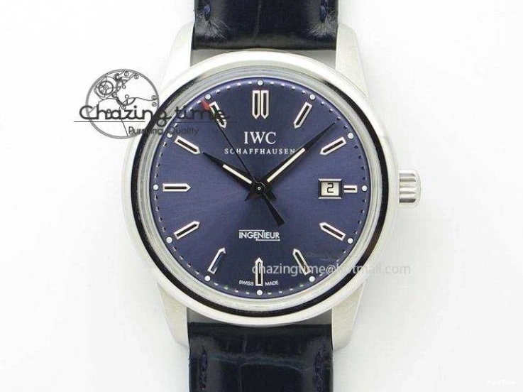 MIROTIME 0410 Affordable Big Pilot IW329703 M+F 1:1 Best Edition Black Dial on Black Nylon Strap MY 7004